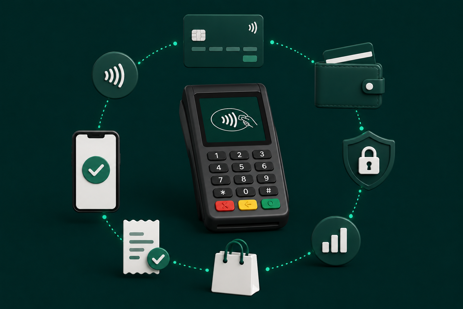 TrinkPay Fiziki POS cihazı görseli