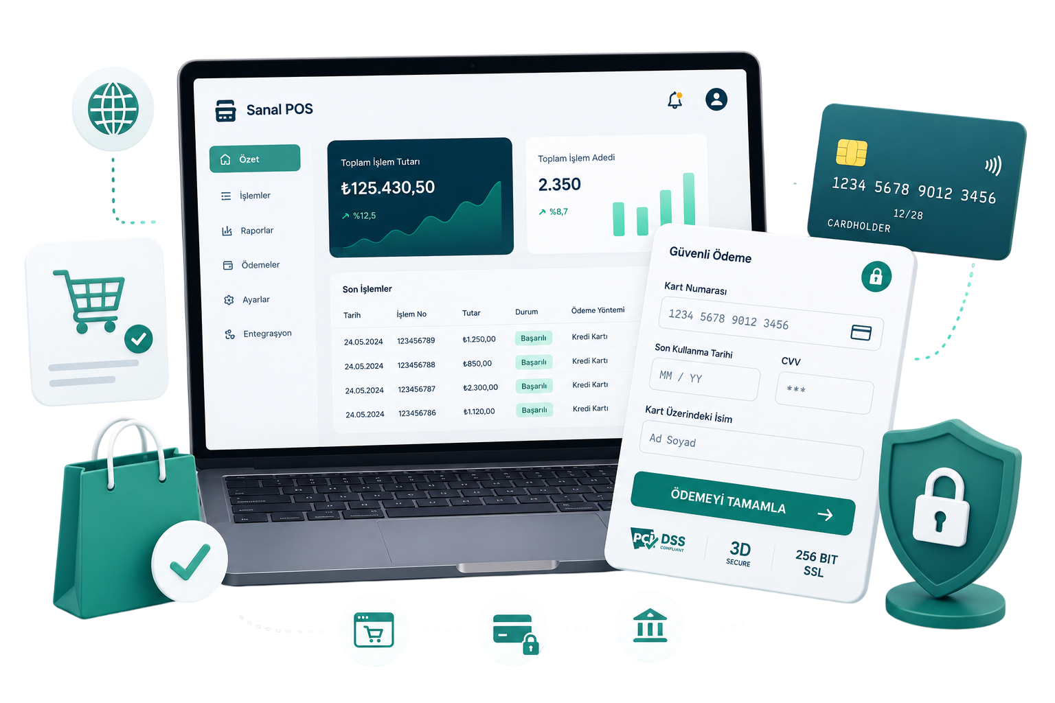 TrinkPay Sanal POS kampanyası - ödeme ekranı görseli