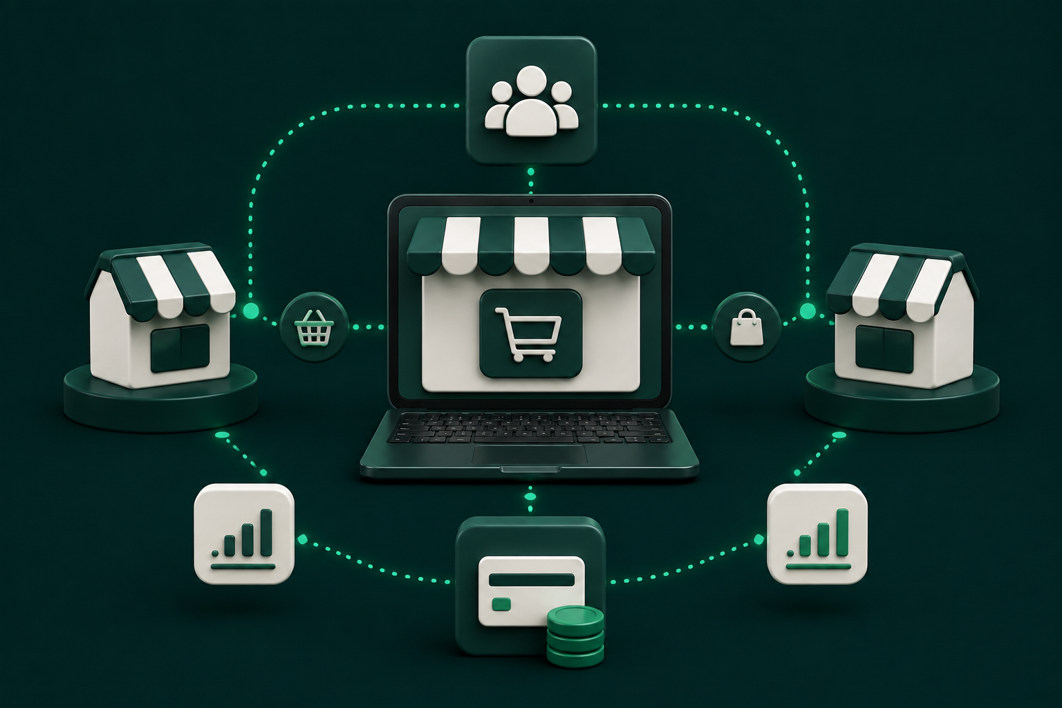 TrinkPay Pazaryeri Çözümü panel görseli